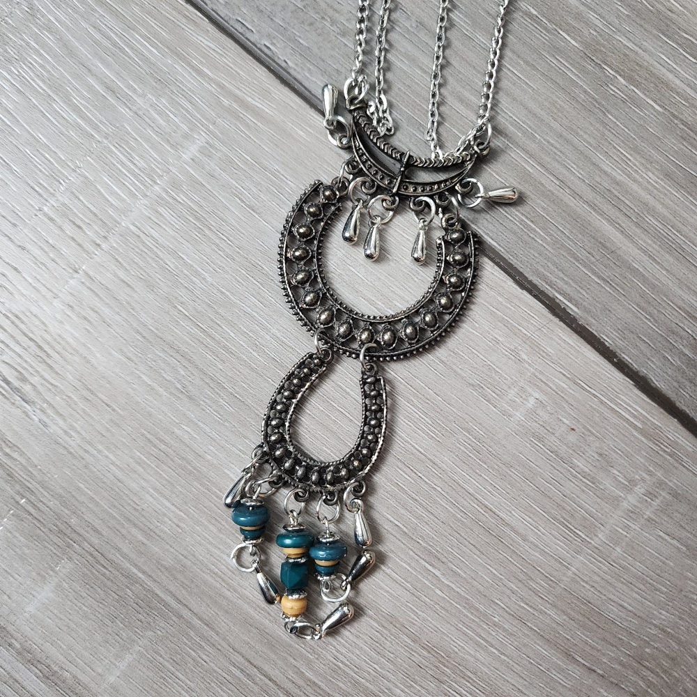 Long boho necklace - Picture 8 of 15